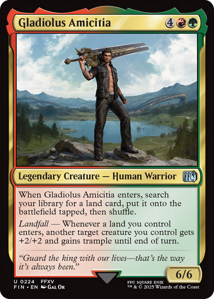 Gladiolus Amicitia [FINAL FANTASY] | Gear Gaming Fayetteville
