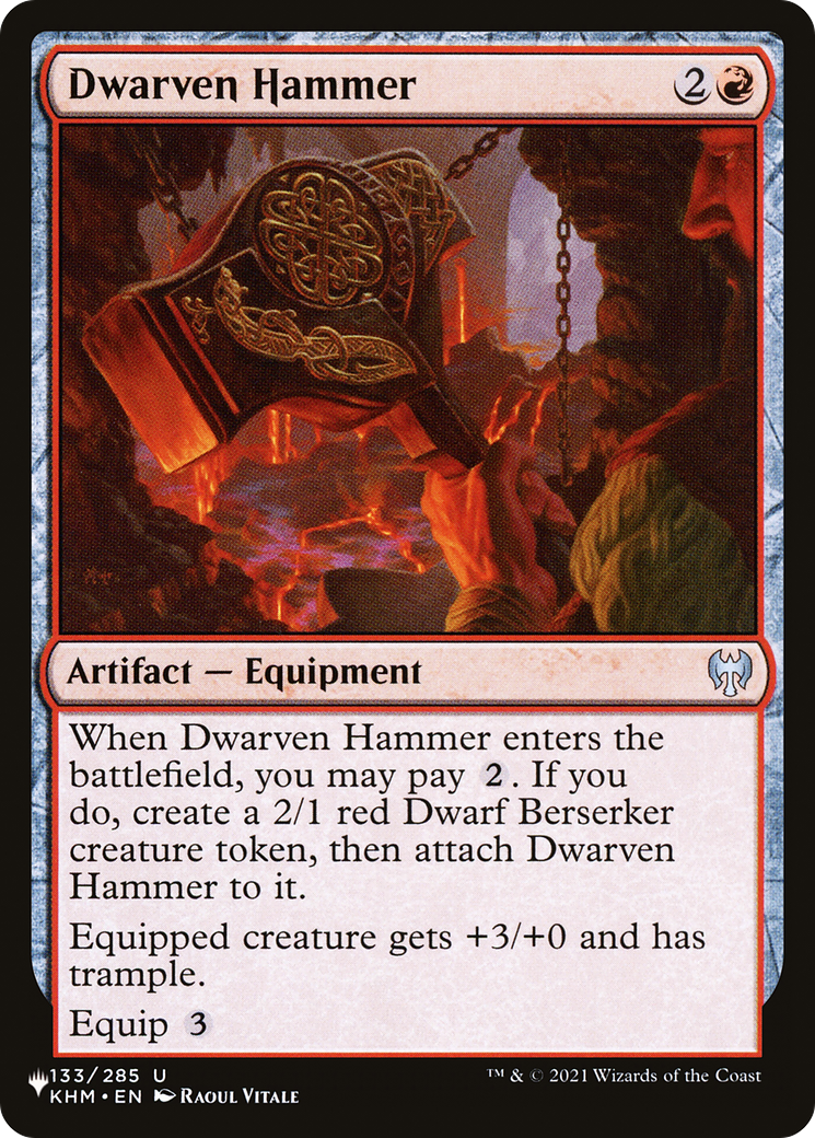 Dwarven Hammer [The List Reprints] | Gear Gaming Fayetteville