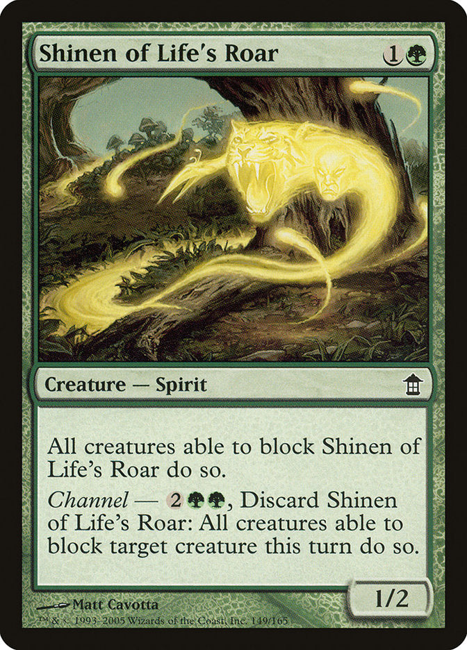 Shinen of Life's Roar [Saviors of Kamigawa] | Gear Gaming Fayetteville