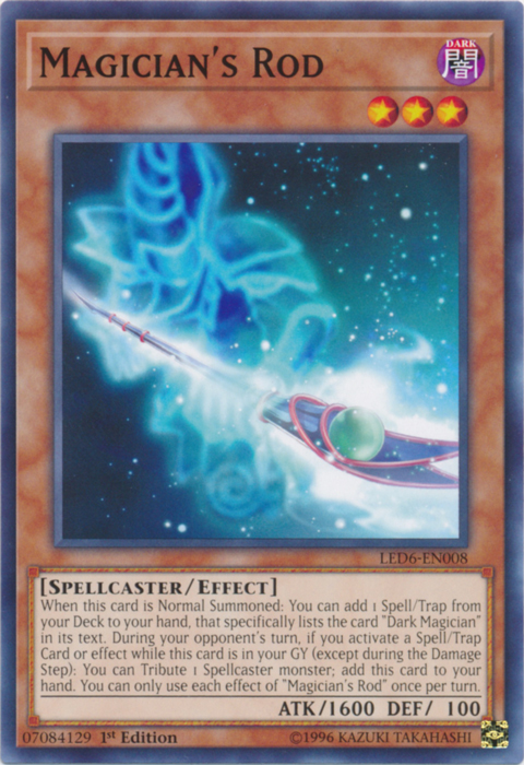 Magician's Rod [LED6-EN008] Common | Gear Gaming Fayetteville