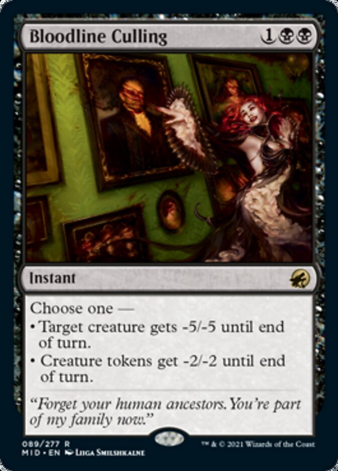 Bloodline Culling [Innistrad: Midnight Hunt] | Gear Gaming Fayetteville