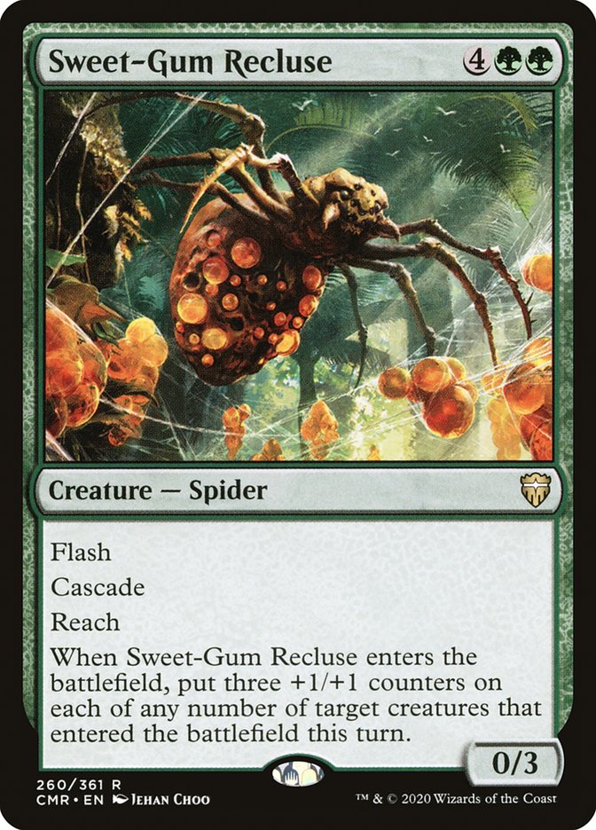 Sweet-Gum Recluse [Commander Legends] | Gear Gaming Fayetteville
