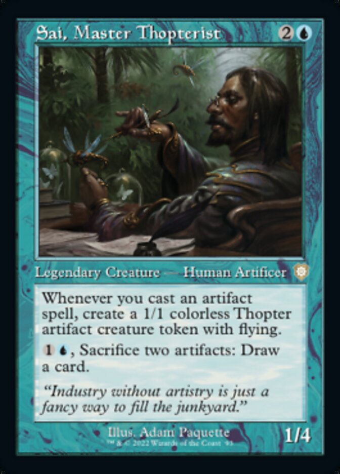 Sai, Master Thopterist (Retro) [The Brothers' War Commander] | Gear Gaming Fayetteville