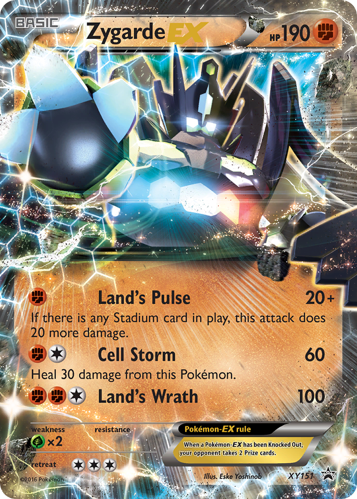 Zygarde EX (XY151) [XY: Black Star Promos] | Gear Gaming Fayetteville