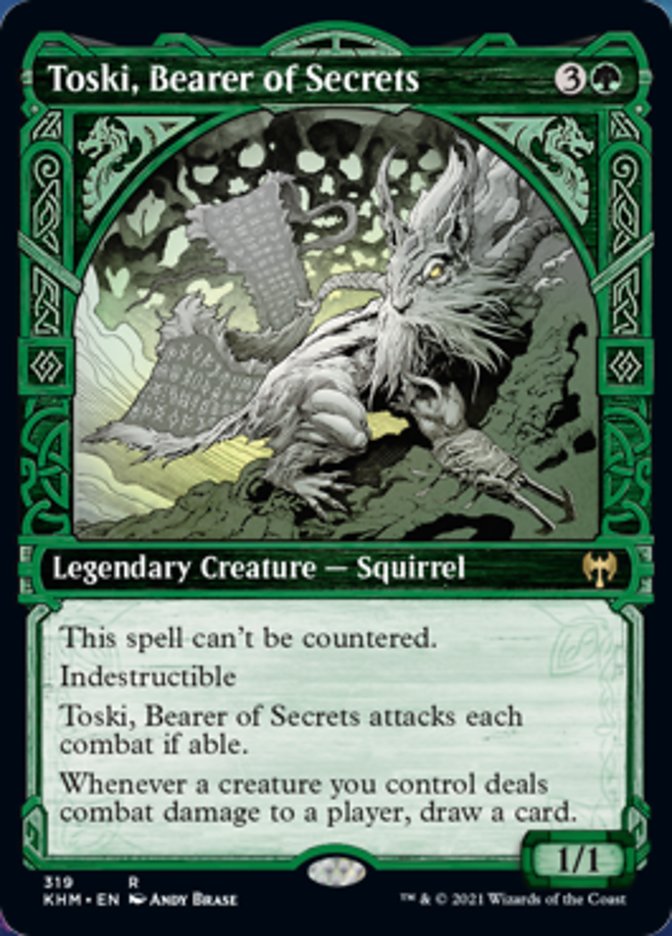 Toski, Bearer of Secrets (Showcase) [Kaldheim] | Gear Gaming Fayetteville