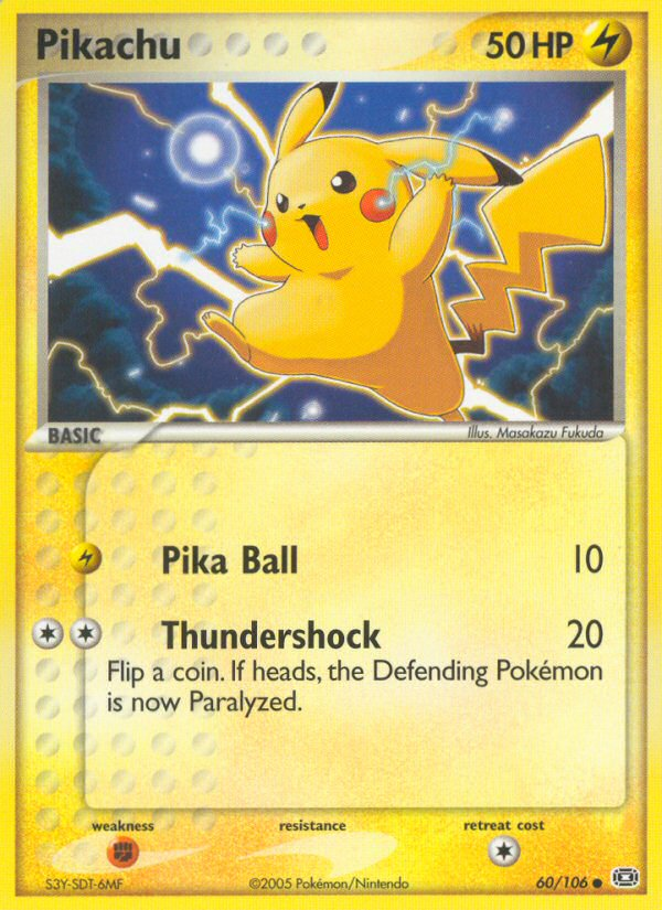 Pikachu (60/106) [EX: Emerald] | Gear Gaming Fayetteville