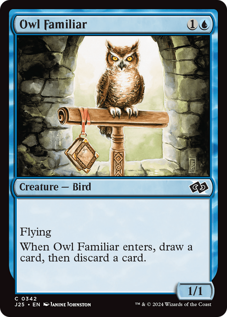 Owl Familiar [Foundations Jumpstart] | Gear Gaming Fayetteville