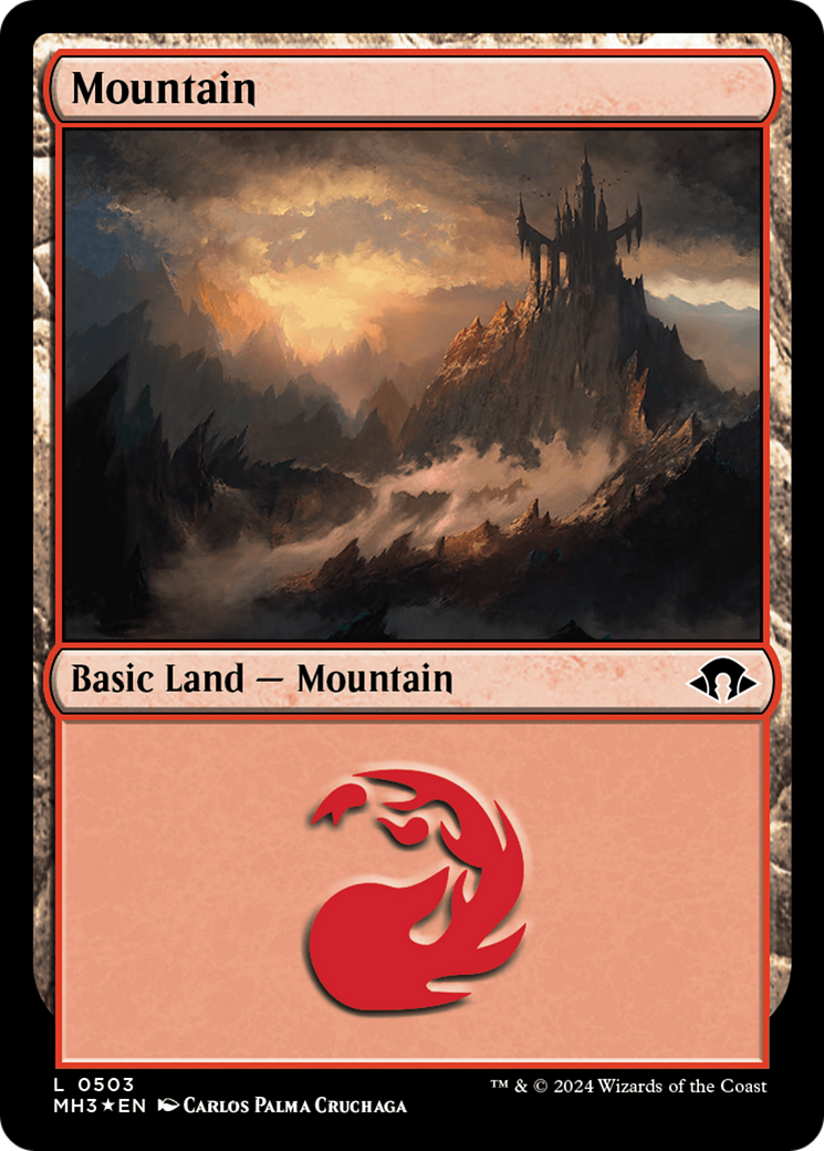 Mountain (0503) (Ripple Foil) [Modern Horizons 3] | Gear Gaming Fayetteville