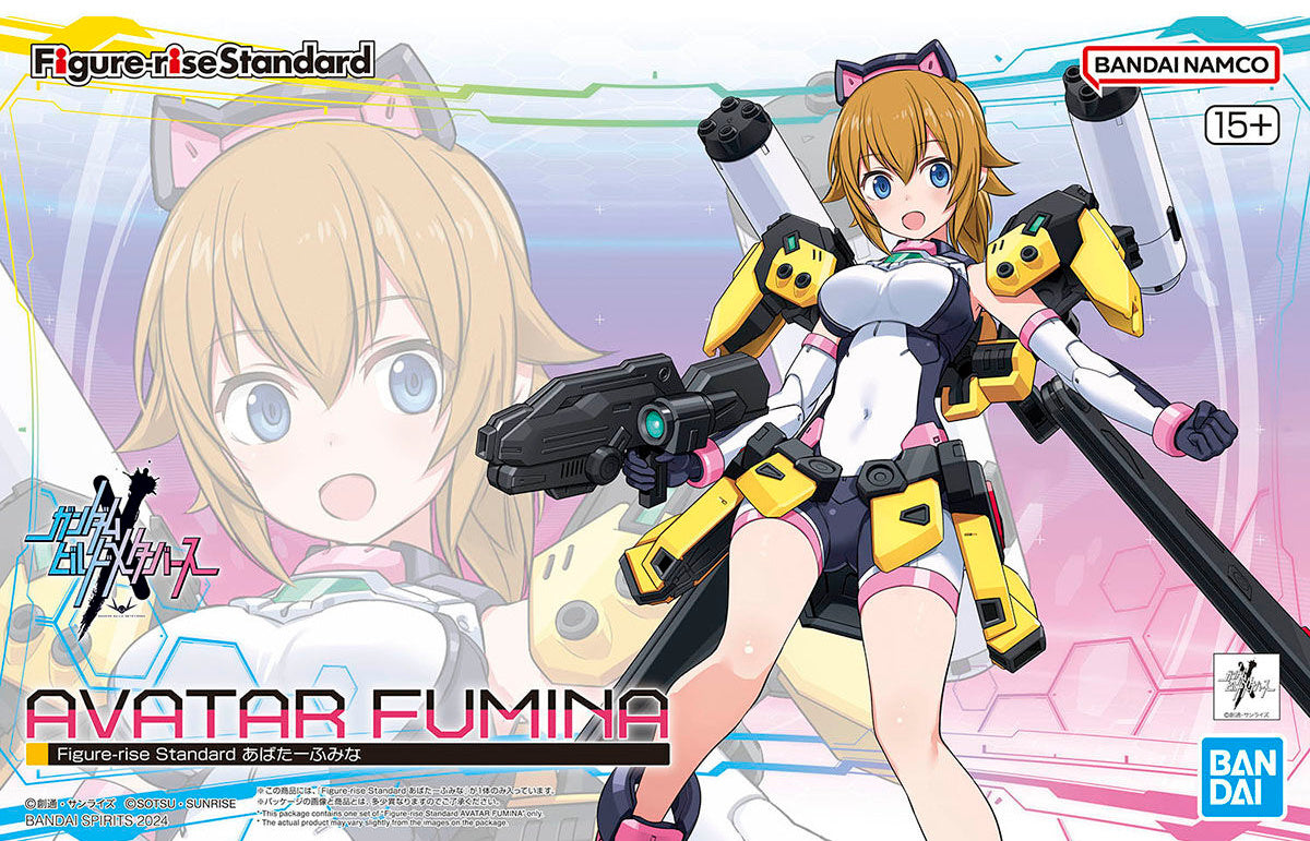 Avartar Fumina "Gundam Build Metaverse", Bandai Hobby Figure-rise Standard | Gear Gaming Fayetteville