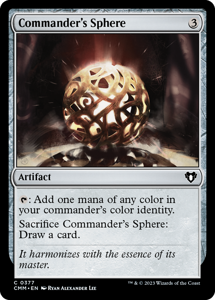 Commander's Sphere [Commander Masters] | Gear Gaming Fayetteville