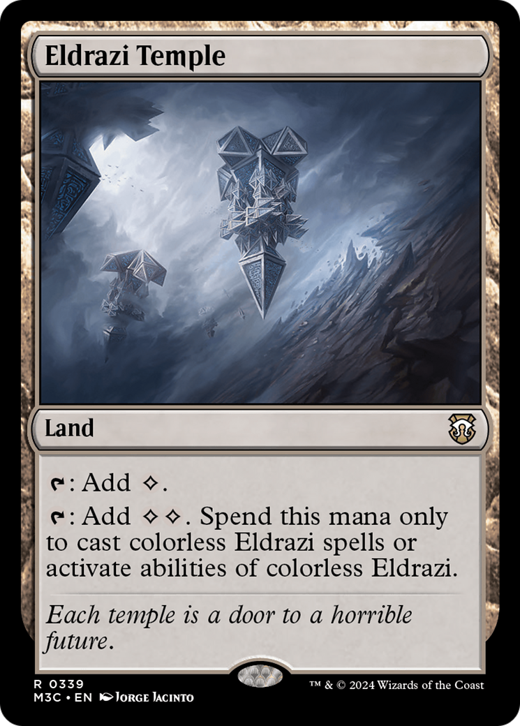 Eldrazi Temple (Ripple Foil) [Modern Horizons 3 Commander] | Gear Gaming Fayetteville