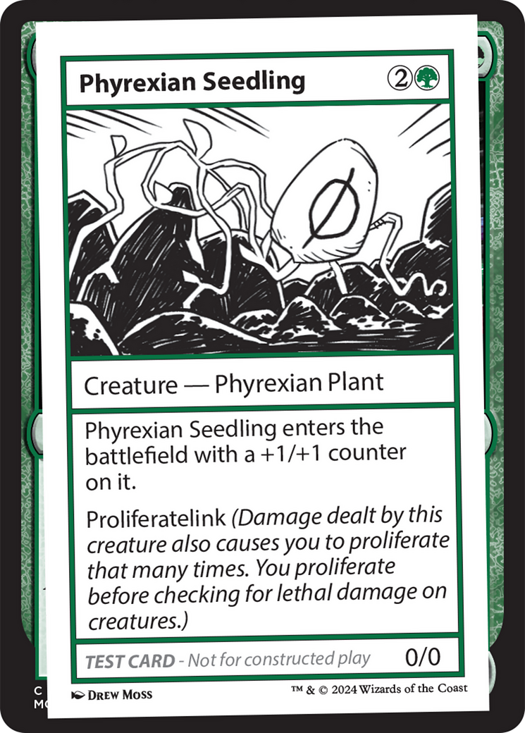 Phyrexian Seedling [Mystery Booster 2 Playtest Cards] | Gear Gaming Fayetteville