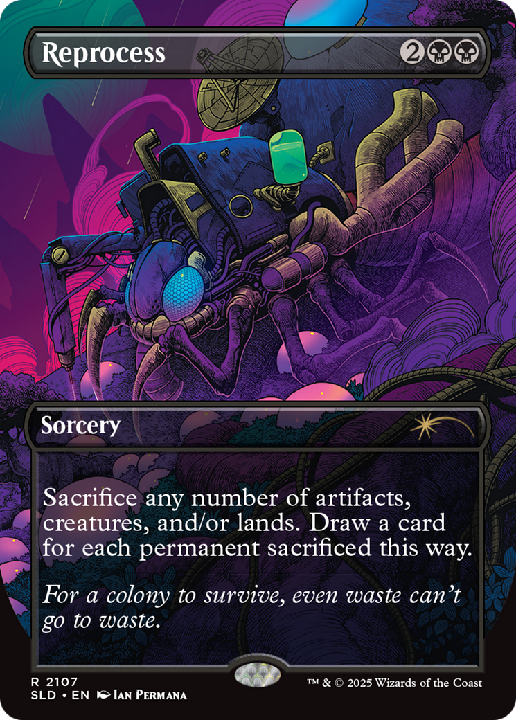 Reprocess (Galaxy Foil) [Secret Lair Drop Series] | Gear Gaming Fayetteville