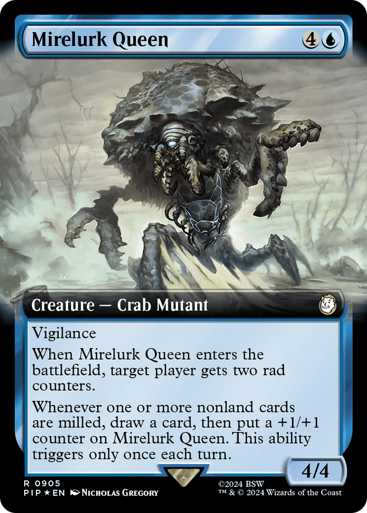 Mirelurk Queen (Extended Art) (Surge Foil) [Fallout] | Gear Gaming Fayetteville