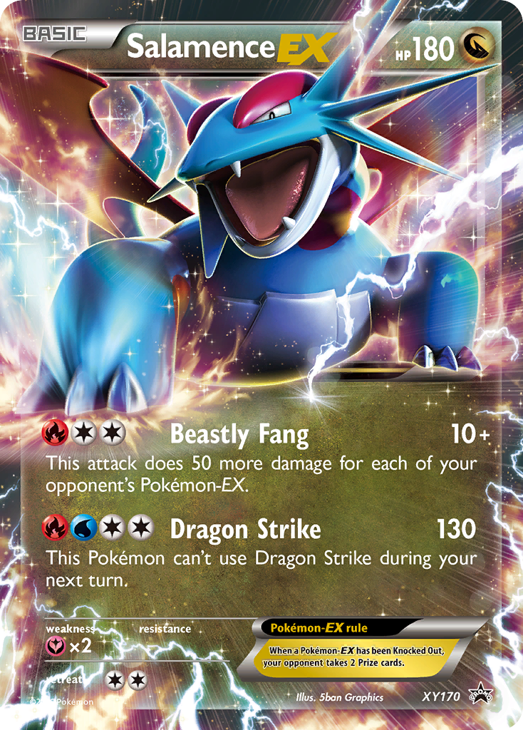 Salamence EX (XY170) [XY: Black Star Promos] | Gear Gaming Fayetteville