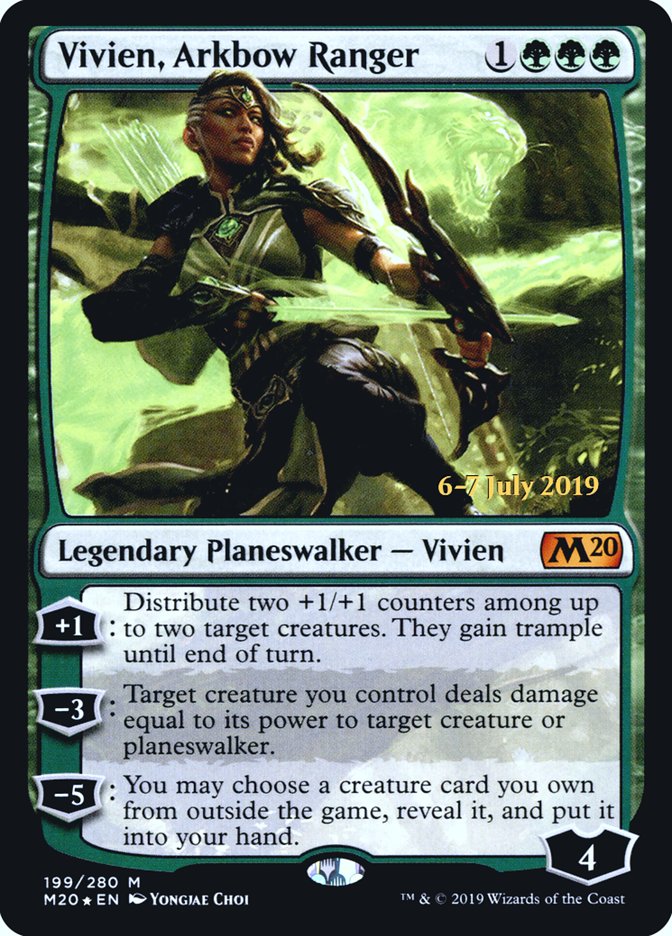 Vivien, Arkbow Ranger [Core Set 2020 Prerelease Promos] | Gear Gaming Fayetteville