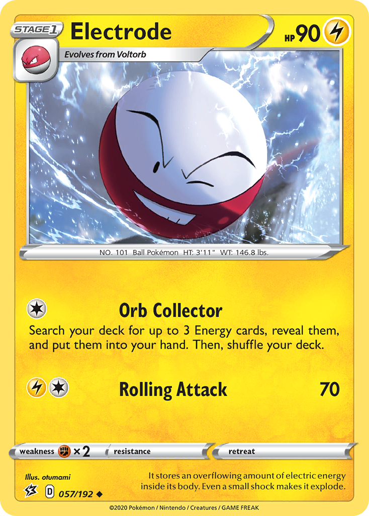 Electrode (057/192) [Sword & Shield: Rebel Clash] | Gear Gaming Fayetteville