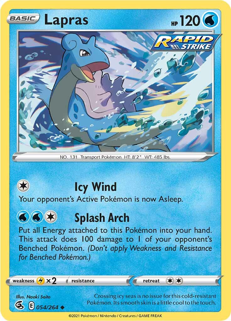 Lapras (054/264) [Sword & Shield: Fusion Strike] | Gear Gaming Fayetteville