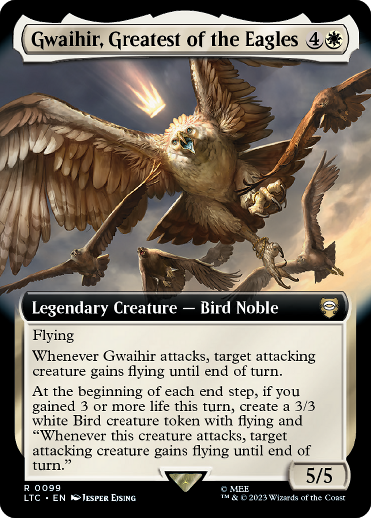 Gwaihir, Greatest of the Eagles (Extended Art) [The Lord of the Rings: Tales of Middle-Earth Commander] | Gear Gaming Fayetteville