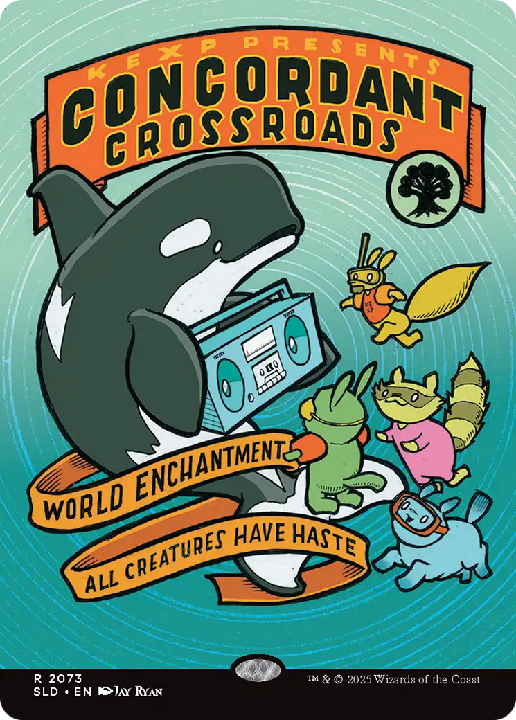 Concordant Crossroads (2073) (Rainbow Foil) [Secret Lair Drop Series] | Gear Gaming Fayetteville