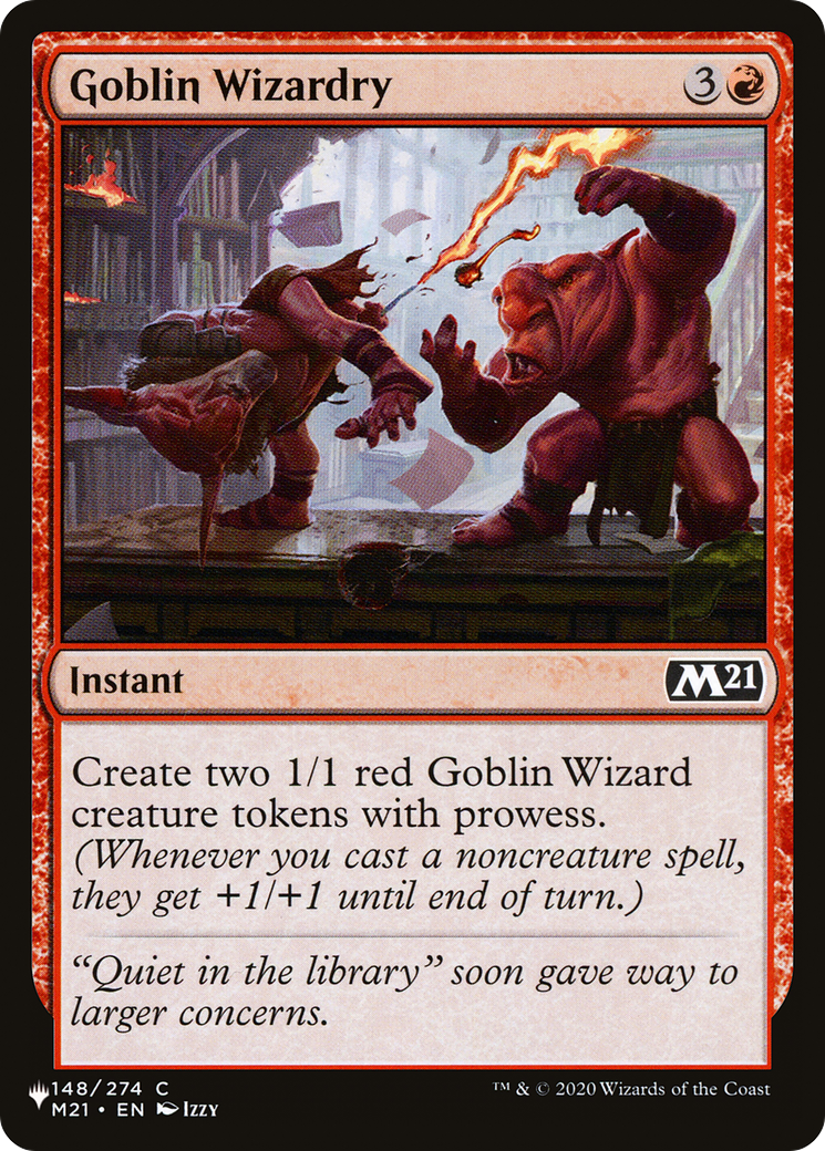 Goblin Wizardry [The List Reprints] | Gear Gaming Fayetteville