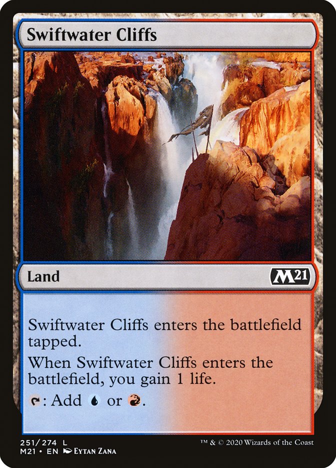 Swiftwater Cliffs [Core Set 2021] | Gear Gaming Fayetteville
