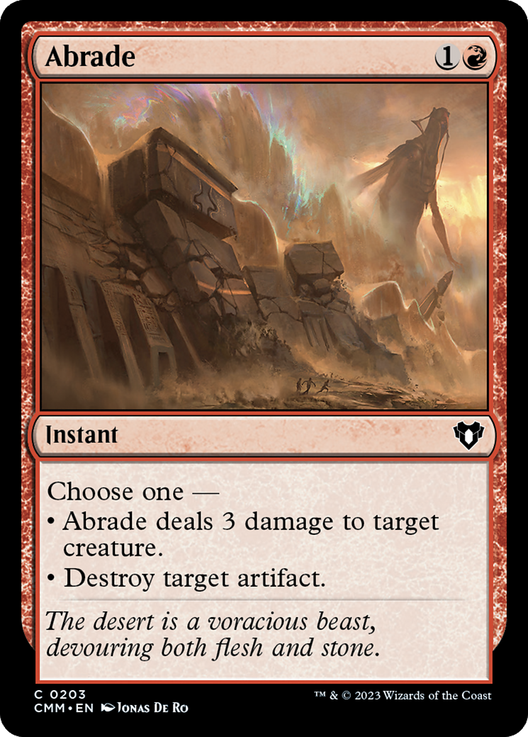 Abrade [Commander Masters] | Gear Gaming Fayetteville