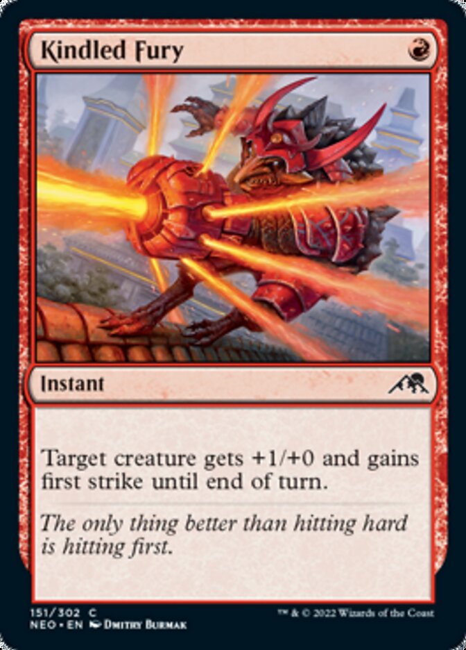 Kindled Fury [Kamigawa: Neon Dynasty] | Gear Gaming Fayetteville