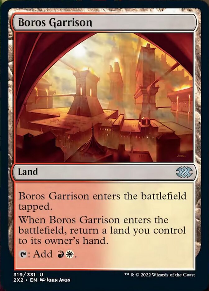 Boros Garrison [Double Masters 2022] | Gear Gaming Fayetteville