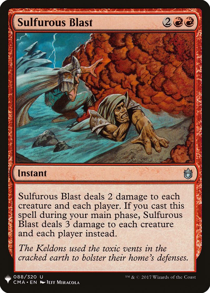 Sulfurous Blast [Mystery Booster] | Gear Gaming Fayetteville