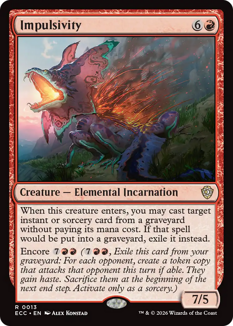 Impulsivity [Lorwyn Eclipsed Commander] | Gear Gaming Fayetteville