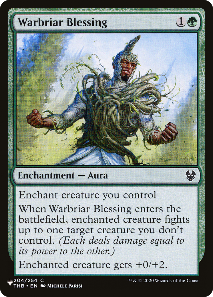 Warbriar Blessing [The List Reprints] | Gear Gaming Fayetteville