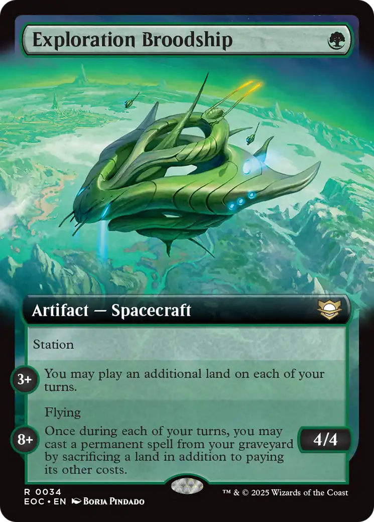 Exploration Broodship (Extended Art) [Edge of Eternities Commander] | Gear Gaming Fayetteville