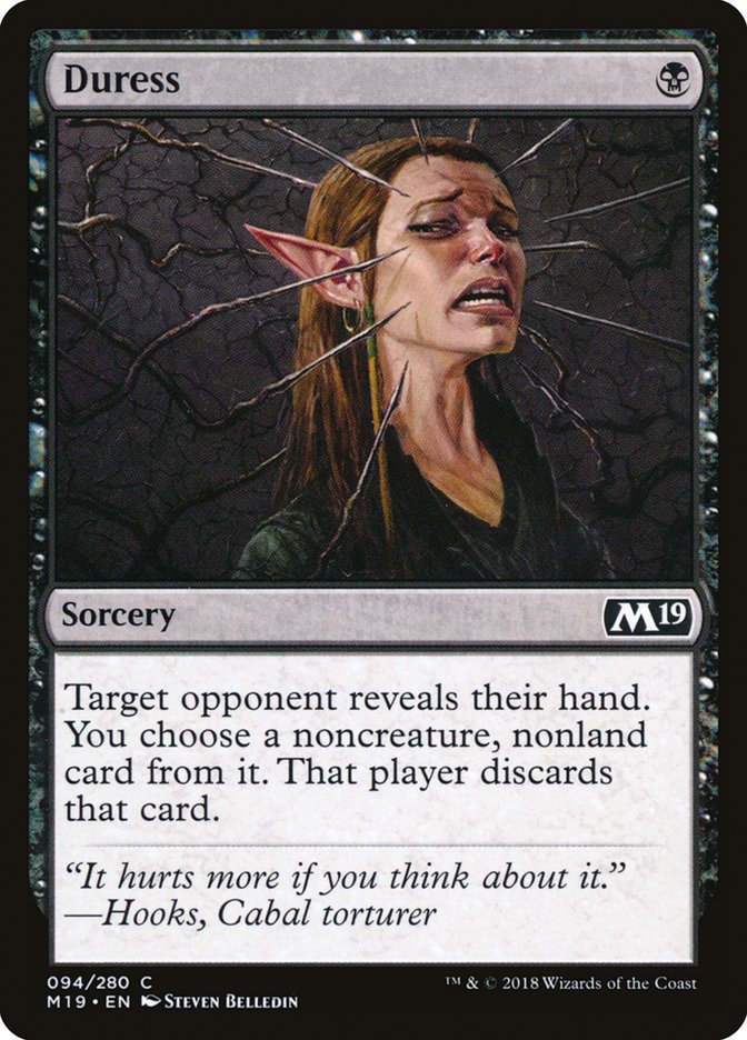 Duress [Core Set 2019] | Gear Gaming Fayetteville