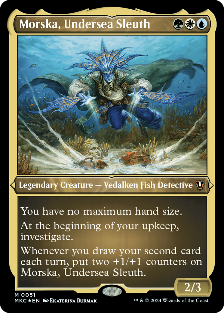 Morska, Undersea Sleuth (Display Commander) [Murders at Karlov Manor Commander] | Gear Gaming Fayetteville