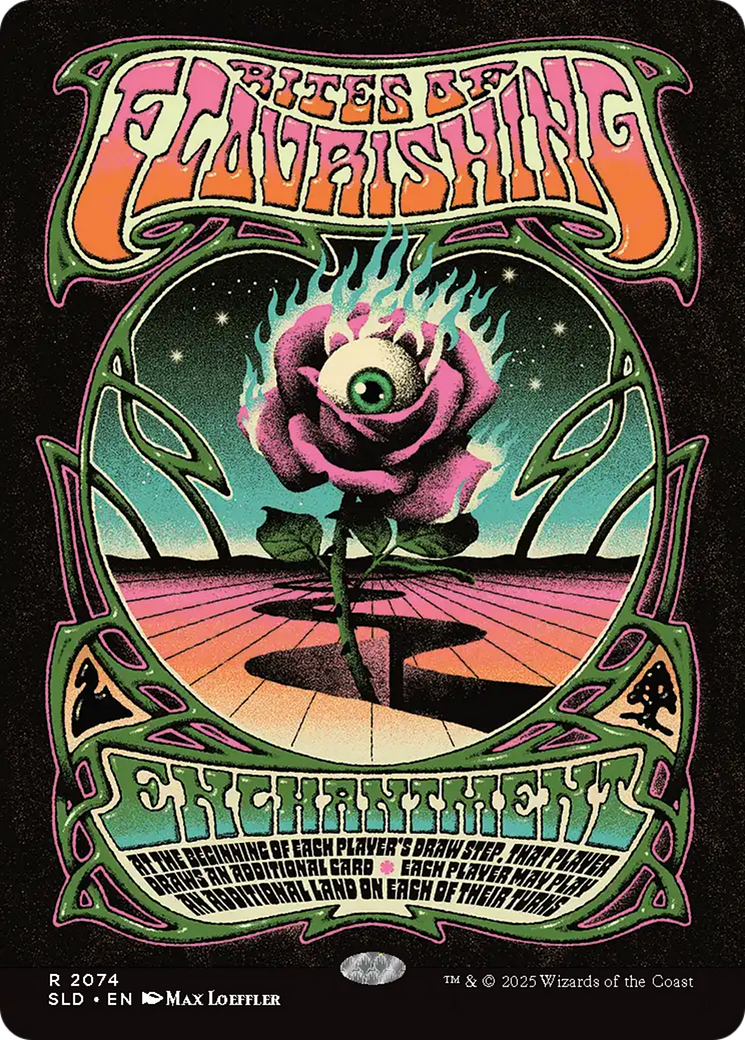 Rites of Flourishing (2074) (Rainbow Foil) [Secret Lair Drop Series] | Gear Gaming Fayetteville