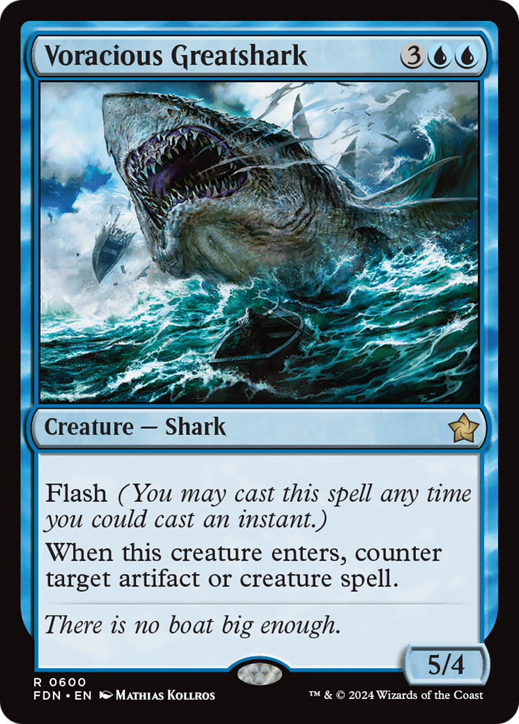 Voracious Greatshark [Foundations] | Gear Gaming Fayetteville