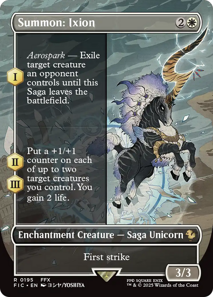 Summon: Ixion (Borderless) [FINAL FANTASY Commander] | Gear Gaming Fayetteville