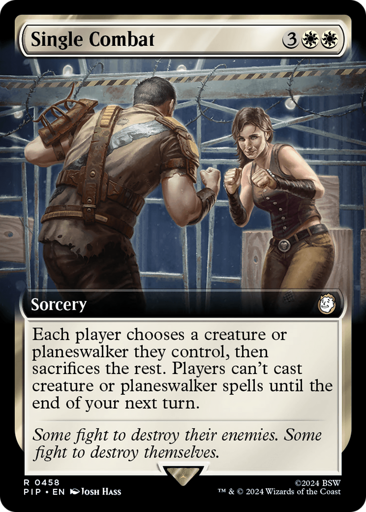 Single Combat (Extended Art) [Fallout] | Gear Gaming Fayetteville