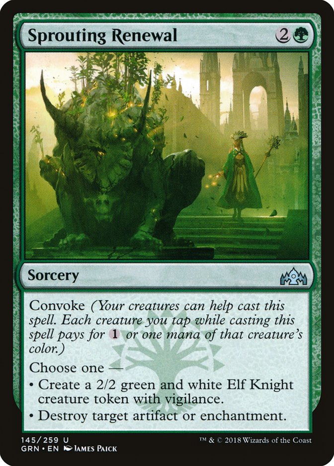 Sprouting Renewal [Guilds of Ravnica] | Gear Gaming Fayetteville