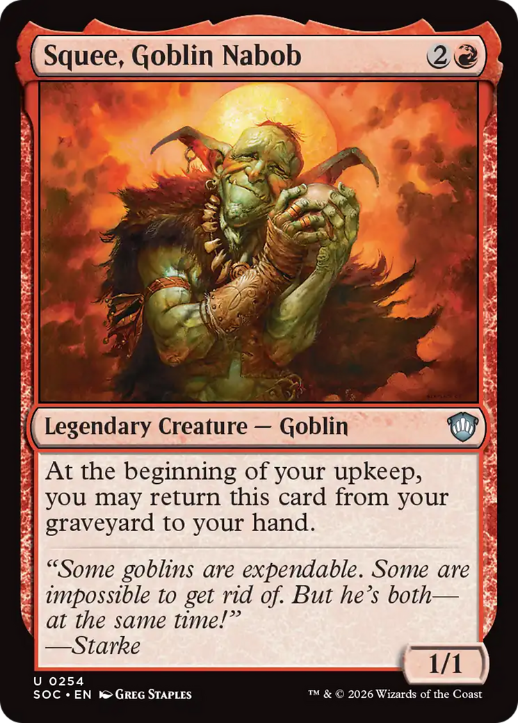 Squee, Goblin Nabob [Secrets of Strixhaven Commander] | Gear Gaming Fayetteville