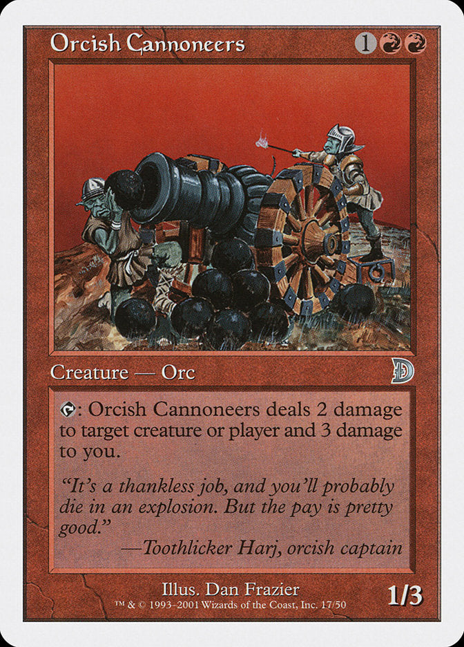 Orcish Cannoneers [Deckmasters] | Gear Gaming Fayetteville
