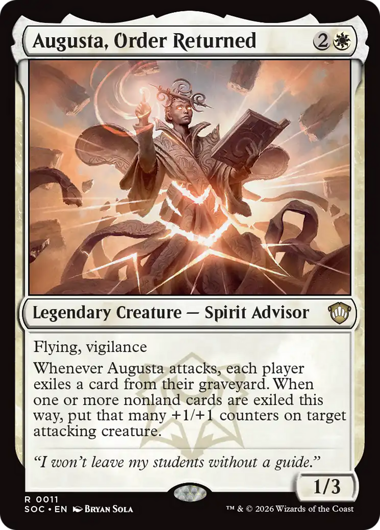Augusta, Order Returned [Secrets of Strixhaven Commander] | Gear Gaming Fayetteville