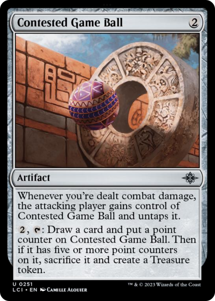 Contested Game Ball [The Lost Caverns of Ixalan] | Gear Gaming Fayetteville