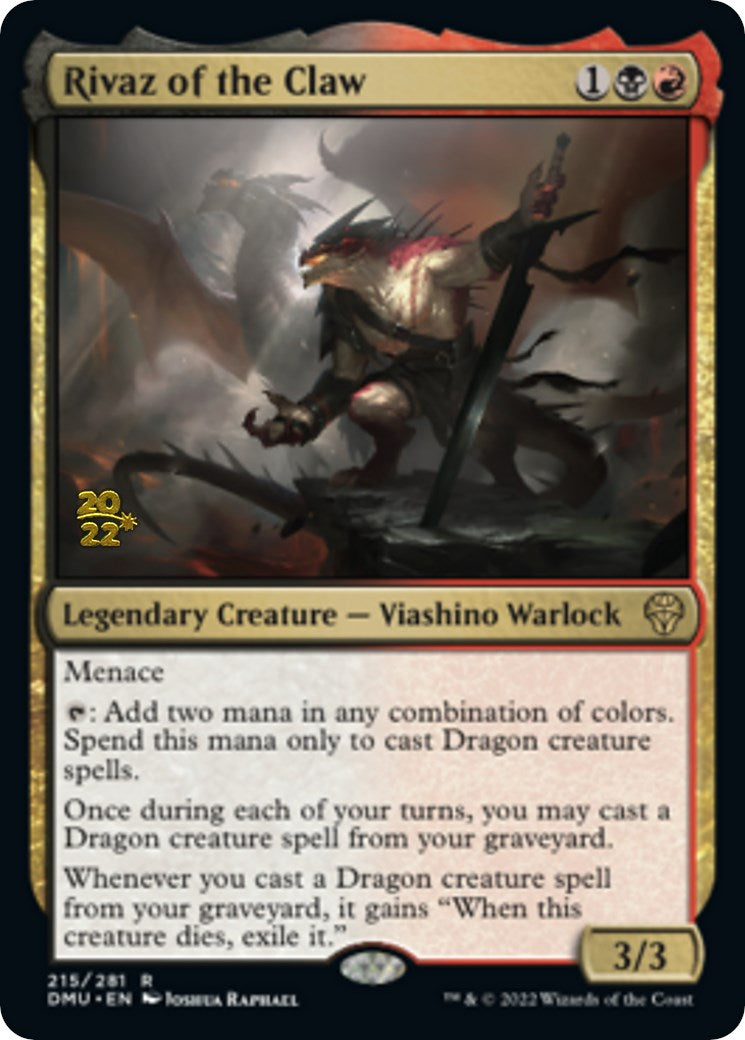 Rivaz of the Claw [Dominaria United Prerelease Promos] | Gear Gaming Fayetteville