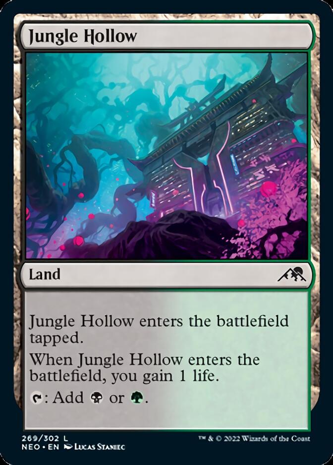Jungle Hollow [Kamigawa: Neon Dynasty] | Gear Gaming Fayetteville