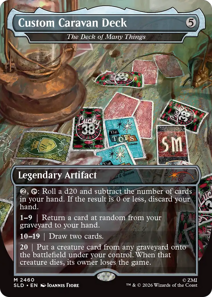 Custom Caravan Deck - The Deck of Many Things [Secret Lair Drop Series] | Gear Gaming Fayetteville