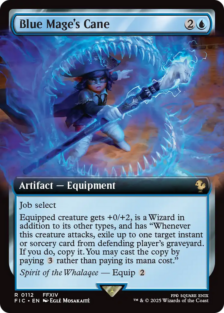 Blue Mage's Cane (Extended Art) [FINAL FANTASY Commander] | Gear Gaming Fayetteville