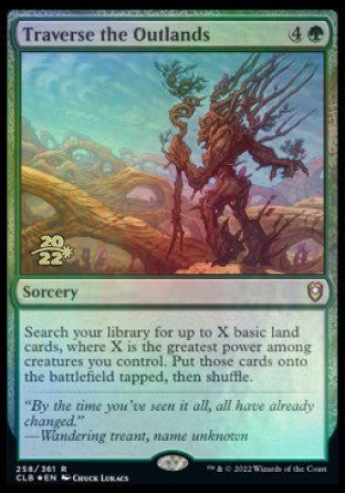 Traverse the Outlands [Commander Legends: Battle for Baldur's Gate Prerelease Promos] | Gear Gaming Fayetteville