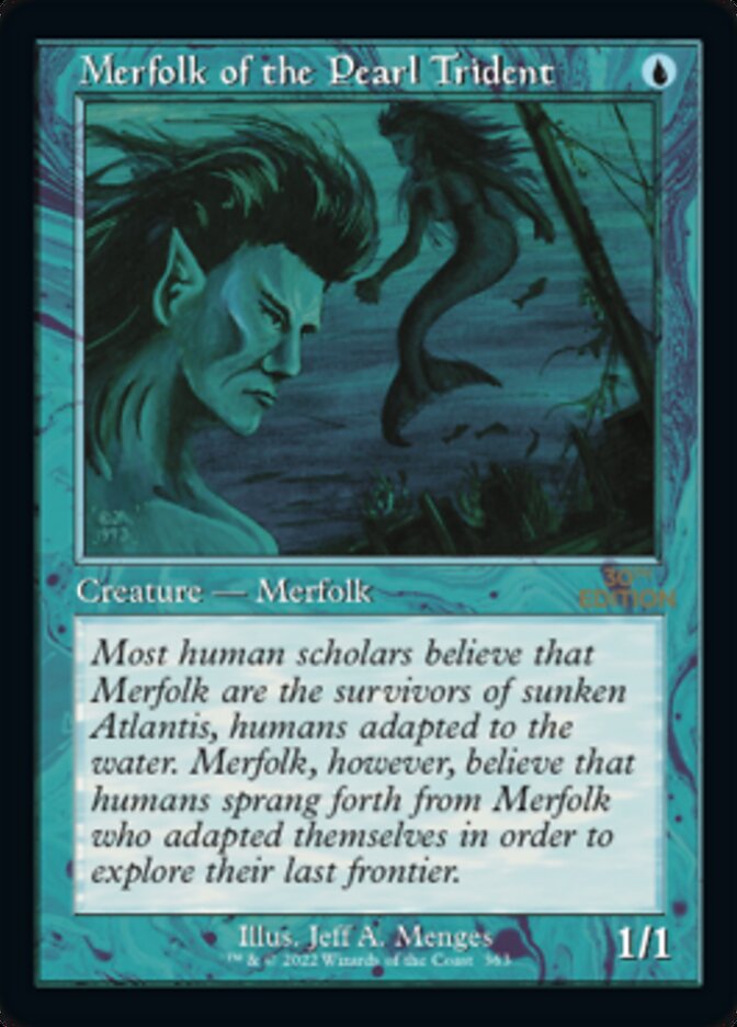 Merfolk of the Pearl Trident (Retro) [30th Anniversary Edition] | Gear Gaming Fayetteville